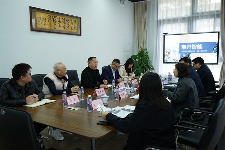新聞 | 閔行區(qū)委常委、組織部部長(zhǎng)胡芳一行蒞臨寶開(kāi)參觀指導(dǎo)
